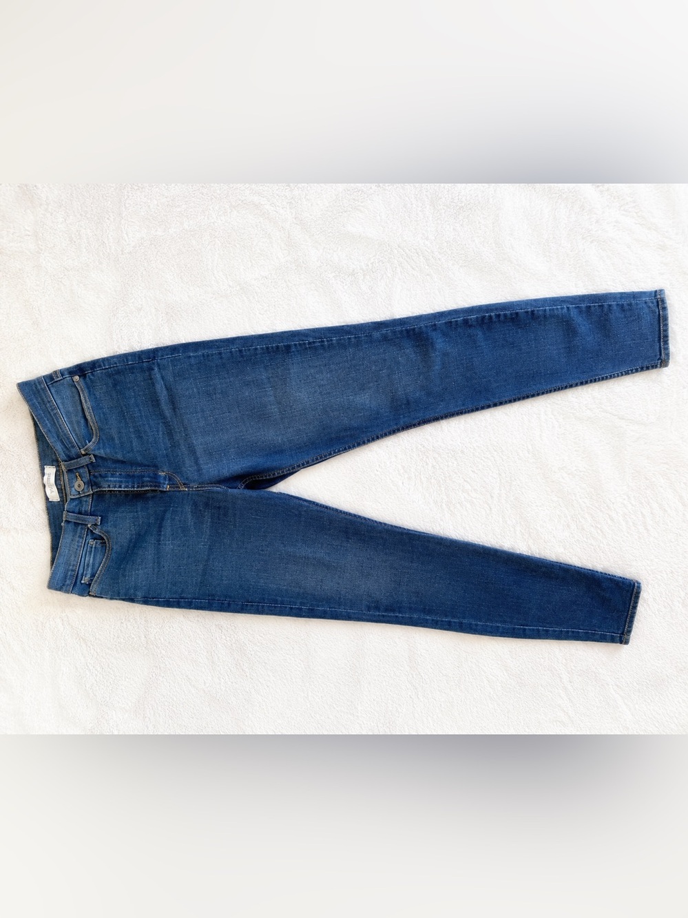 Yummie Blue Skinny Jeans Size 30 Stretch Mid Rise Slim Fit Denim Pants